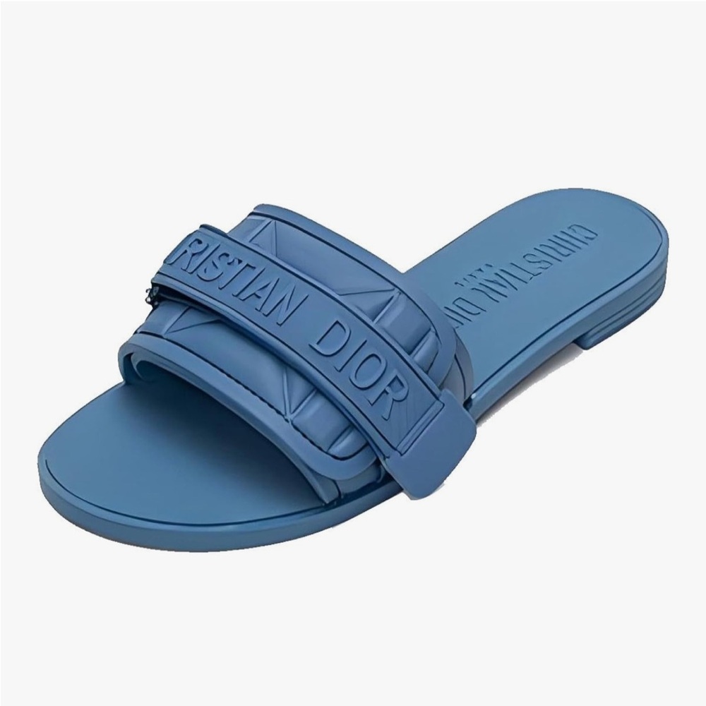 Dior Cannage Evolution Rubber Slides